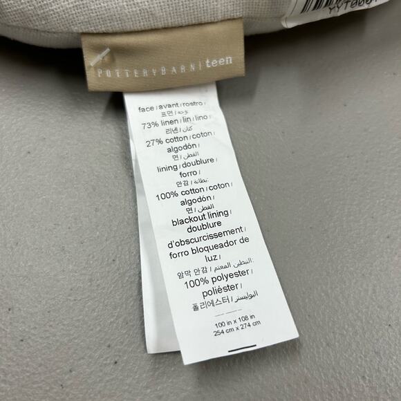 Pottery Barn Teen Floral Letter Shape Pillow 'U' Decor Statement Embroidered NEW - Picture 3 of 6